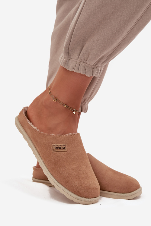Жіночі тапочки Домашнє взуття Inblu CS000045 Camel