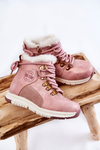 Чоботи дитячі утеплені на блискавці Big Star KK374177 Pink