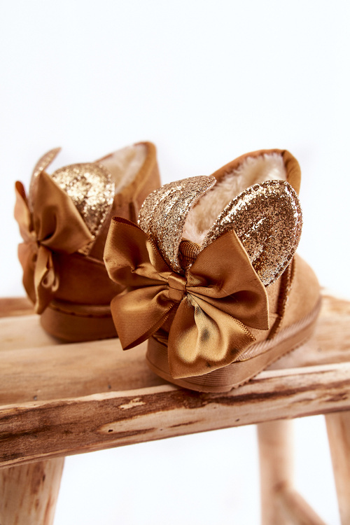 Теплі сноуборди для дівчинки з бантами Camel Meriva