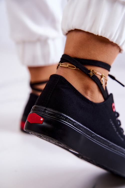 Класичні кросівки Cross Jeans JJ2R4019C Чорні