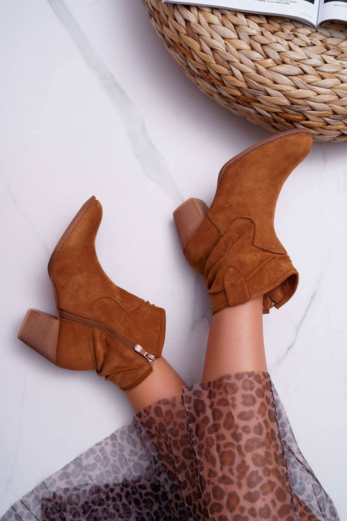 Жіночі черевики на шпильці Cowboy Camel Maverick