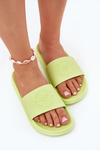 Жіночі сандалі лайм 4FMM00FFLIF045-45S