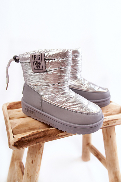 Дитячі снігові черевики Big Star KK374218 Grey-Silver