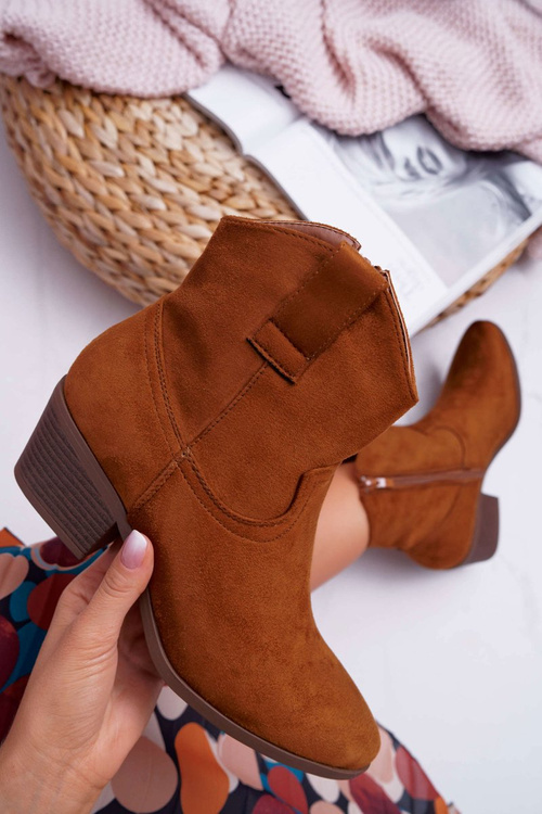 Жіночі ковбойські чоботи на плоскій підошві Camel Telifa