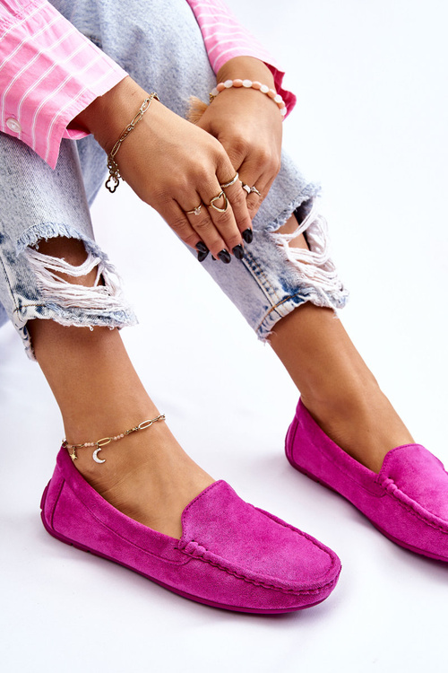 Жіночі лофери Suede Violet Morreno