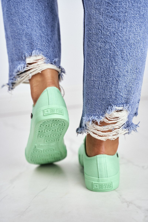 Жіночі класичні низькі кросівки BIG STAR AA274030 Green