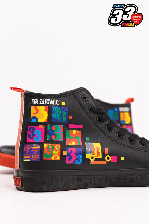 Чоловічі кросівки з підкладкою на блискавці чорні Big Star MM174012