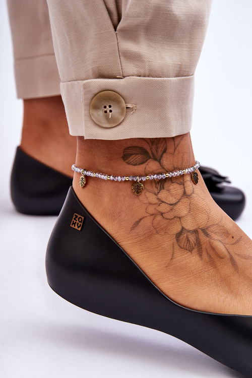 Жіночі балетки з запахом ZAXY LL285001 Чорні