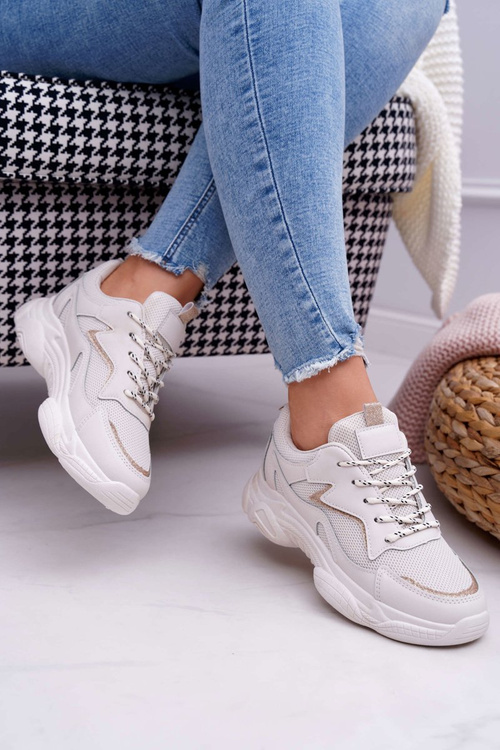 Спортивне жіноче взуття бежевого кольору Brocade Winchester