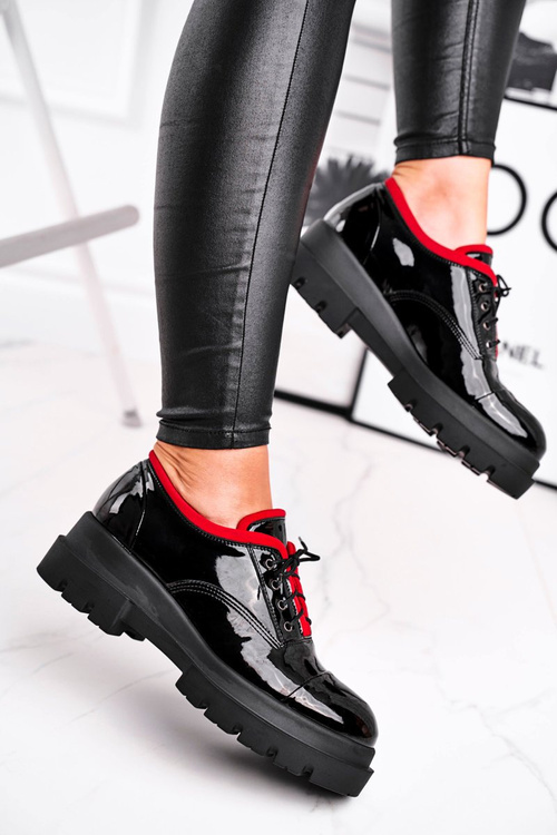 Жіночі шкіряні броги чорні Visconi 7427936