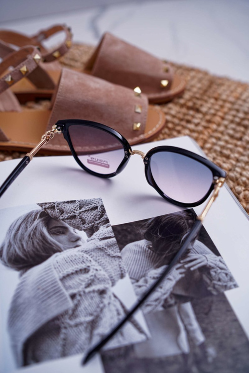 Прозорі сонцезахисні окуляри Prius PR-V06 Black