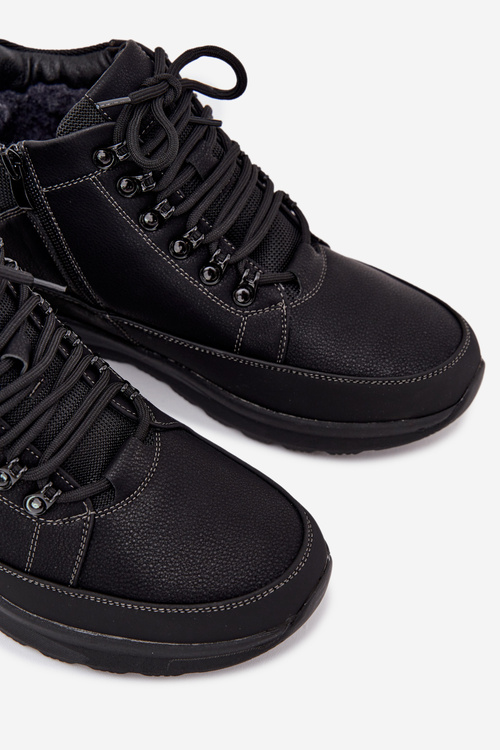 Чоловічі туристичні черевики з ізоляцією Чорний Wivelle