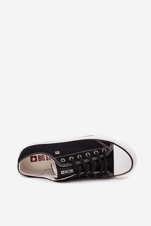 Чоловічі Низькі Тканинні Кросівки Big Star DD174504 Чорні