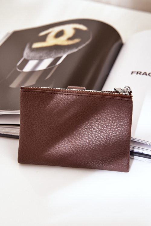 Еко Шкіряний Гаманець Жіночий Шоколадний Bronica