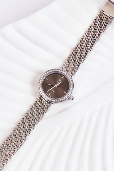 Жіночий годинник GG Luxe Silver зі срібним циферблатом