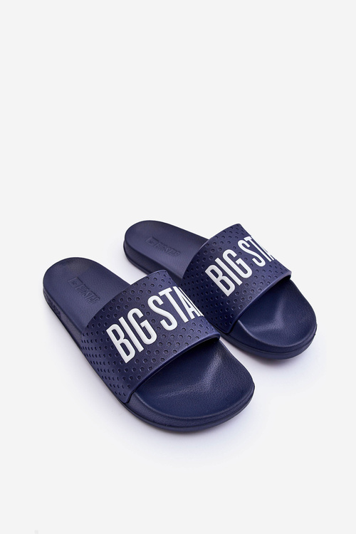 Жіночі класичні сліпони Big Star MM274714 Navy Blue