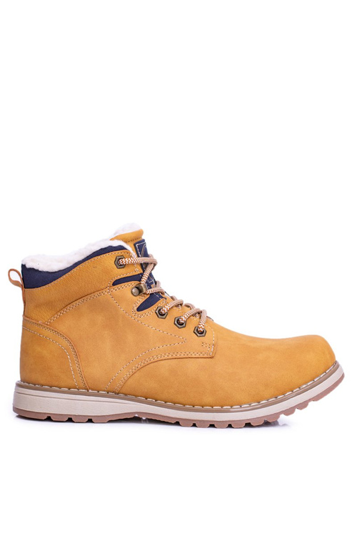 Утеплені чоловічі трекінгові черевики з флісом Camel Nuss