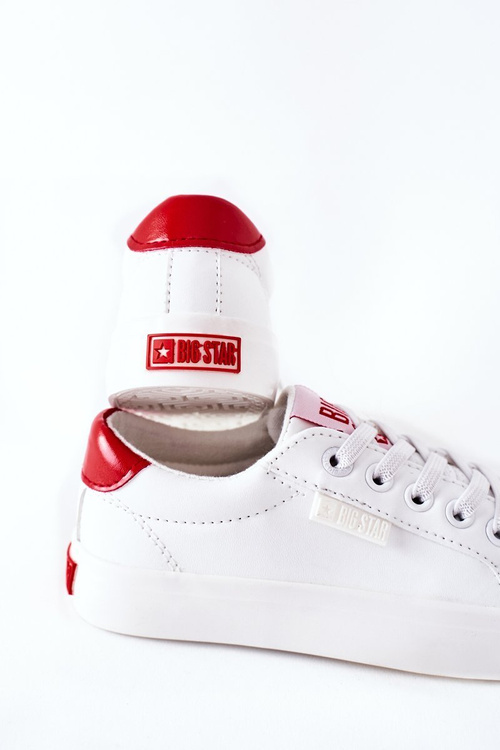 Дитячі шкіряні кросівки BIG STAR DD374134 Білі