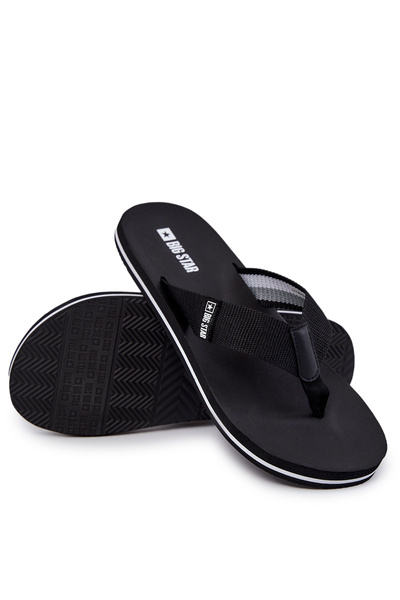 Чоловічі шльопанці Big Star JJ174519 Black