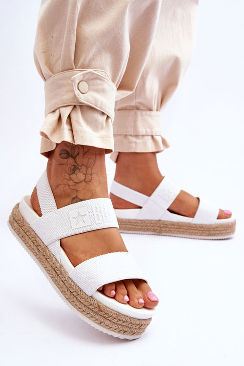 Жіночі босоніжки Big Star LL274857 Білі