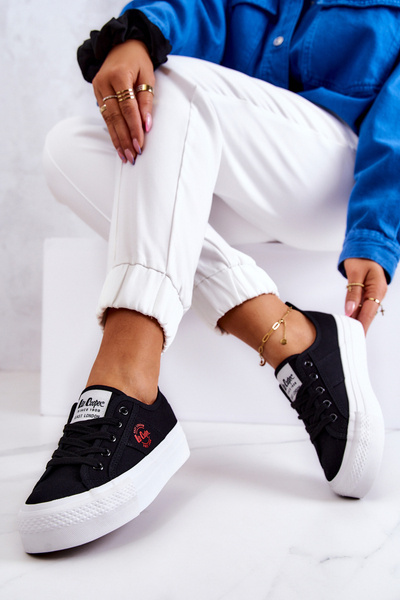 Кросівки на платформі Lee Cooper LCW-22-31-0835L Чорні