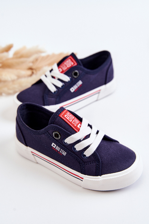 Дитячі низькі кросівки Big Star JJ374173 Темно-сині