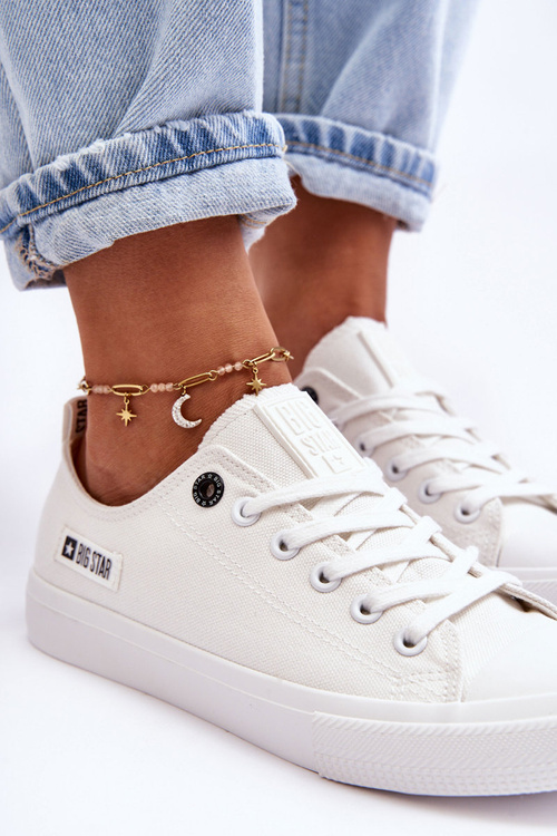 Жіночі низькі кросівки Big Star KK274008 Білі