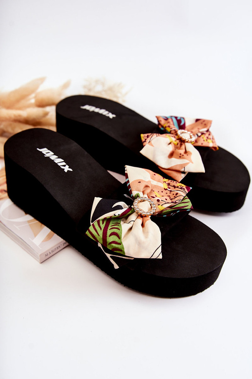 Жіночі поролонові тапочки на танкетці, бежевий Silana