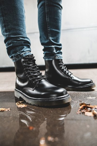 Чоловічі шкіряні трепери Big Star Black EE174268