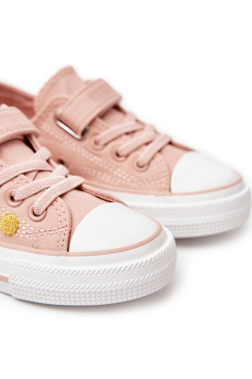 Дитячі кросівки на липучці BIG STAR JJ374054 Рожеві