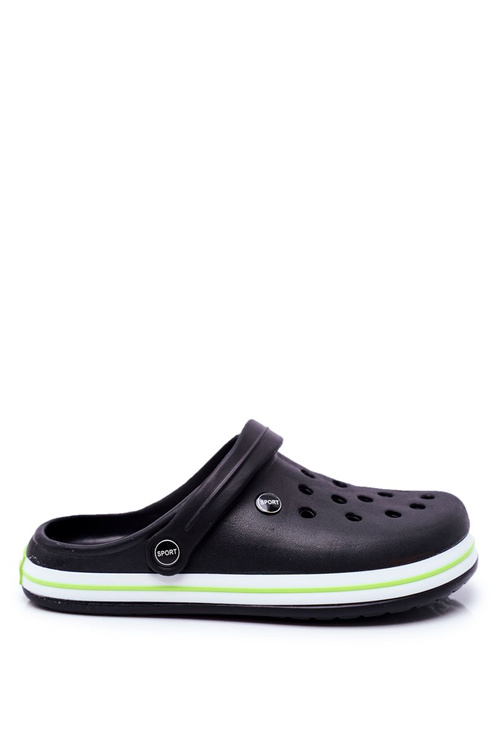 Чоловічі гірки для басейну Crocs Pasipheme Black