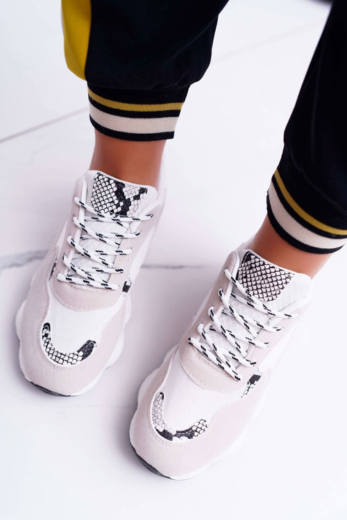 Спортивне жіноче замшеве взуття White Snake Leather Lollipop