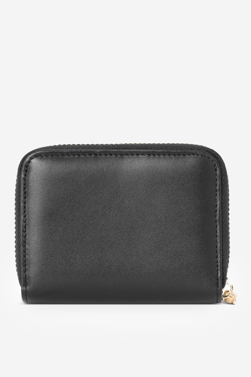 Жіночий маленький гаманець з натуральної шкіри Nobo NPUR-LR0021-C020 чорний