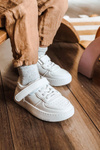 Дитяче спортивне взуття на липучці White Airy