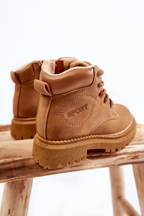 Дитячі теплі черевики Camel Cheddy