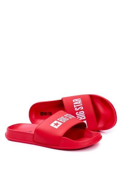 Класичні чоловічі шорти з екошкіри Big Star Red GG174932