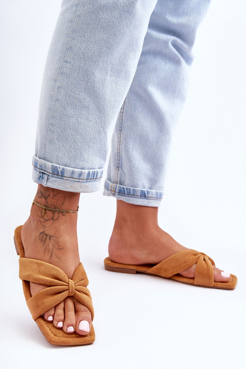 Жіночі оксамитові тапочки Camel Vanilla Sky