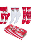 Різдвяний Набір Жіночих Шкарпеток 3-Пак Модель 2