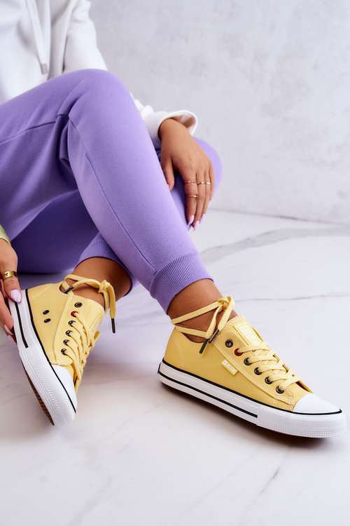 Жіночі низькі кросівки Big Star JJ274A002 жовті