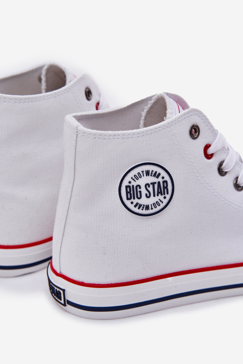 Чоловічі Текстильні Кросівки Big Star NN174305 HI-POLY SYSTEM Білі