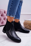 Чоботи жіночі шкіряні Maciejka чорні 04359