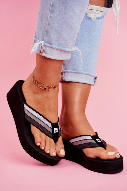 Жіночі шльопанці Big Star Black FF274A300