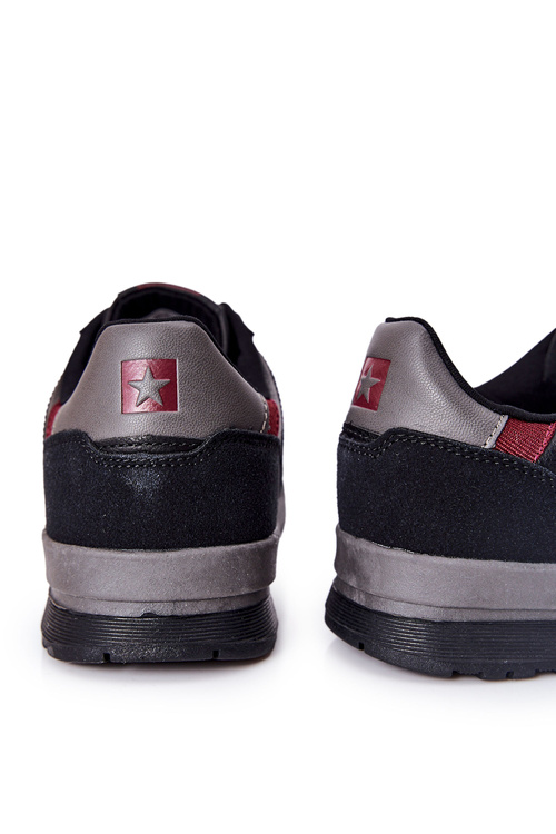 Чоловіче спортивне взуття Memory Foam Big Star Black II174084