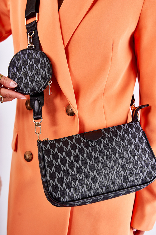 Жіноча сумка 3в1 Black Bormea