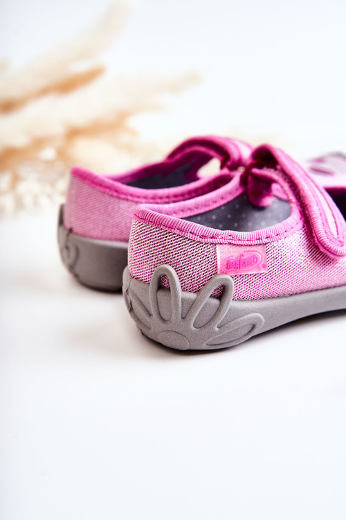 В'єтнамки Ballerinas Befado Cats 114X451 Pink-Grey