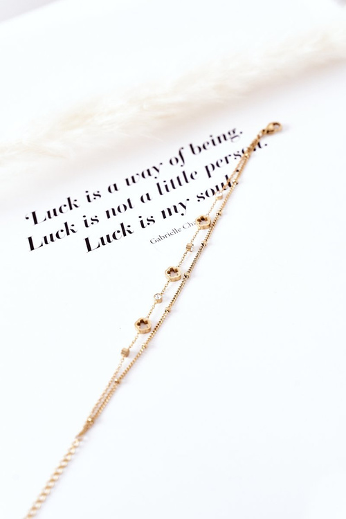 Браслет На Подвійній Ланцюжку Золотий