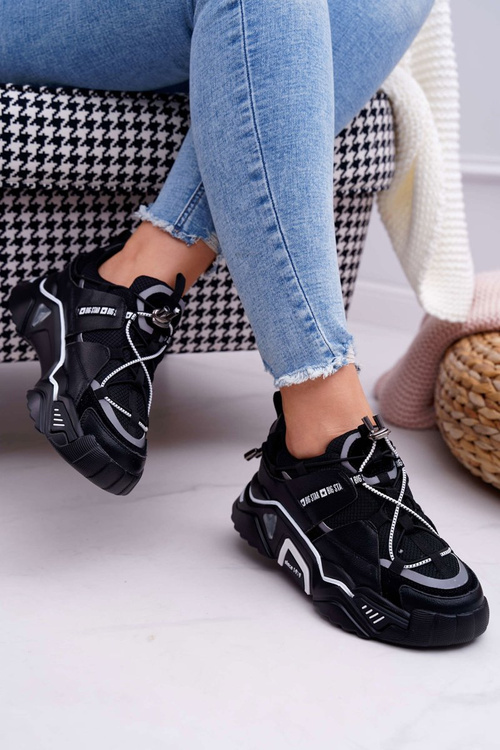 Жіноче спортивне взуття Big Star by Daniel Lopez чорний FF274A541