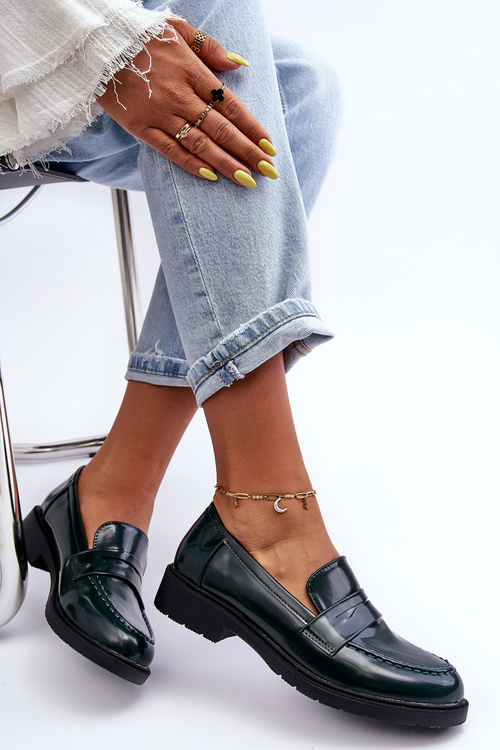 Жіночі класичні мокасини Faradays Green