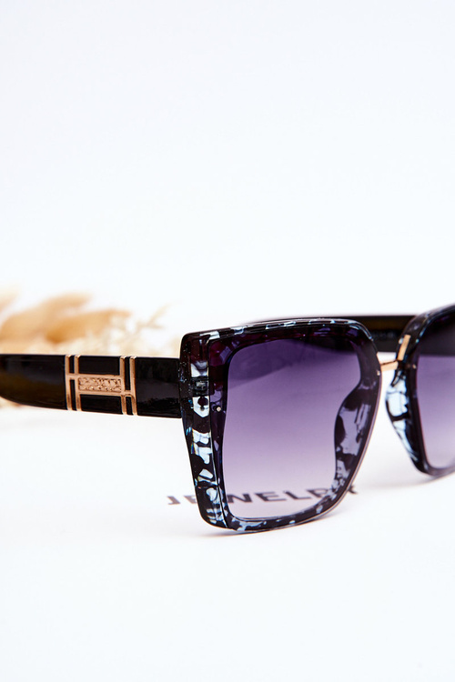 Жіночі сонцезахисні окуляри UV400 Prius V237 Чорно-сині