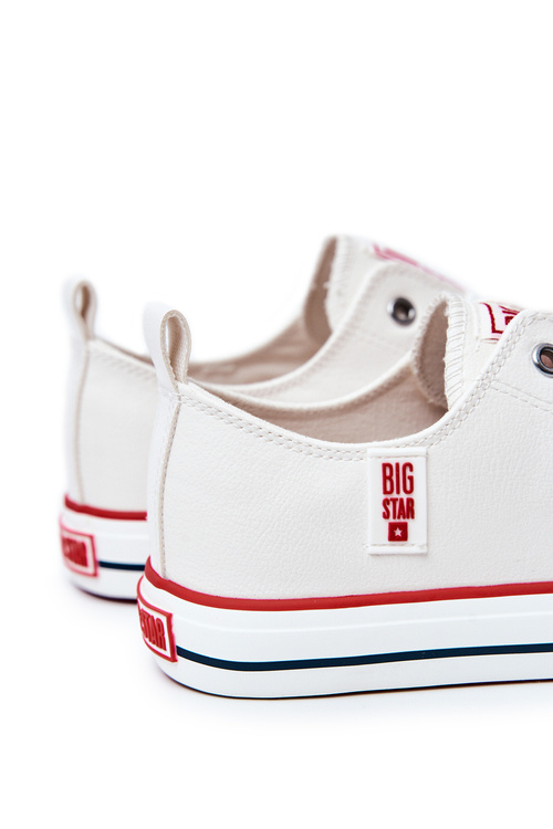 Чоловічі шкіряні кросівки BIG STAR JJ174069 Білі